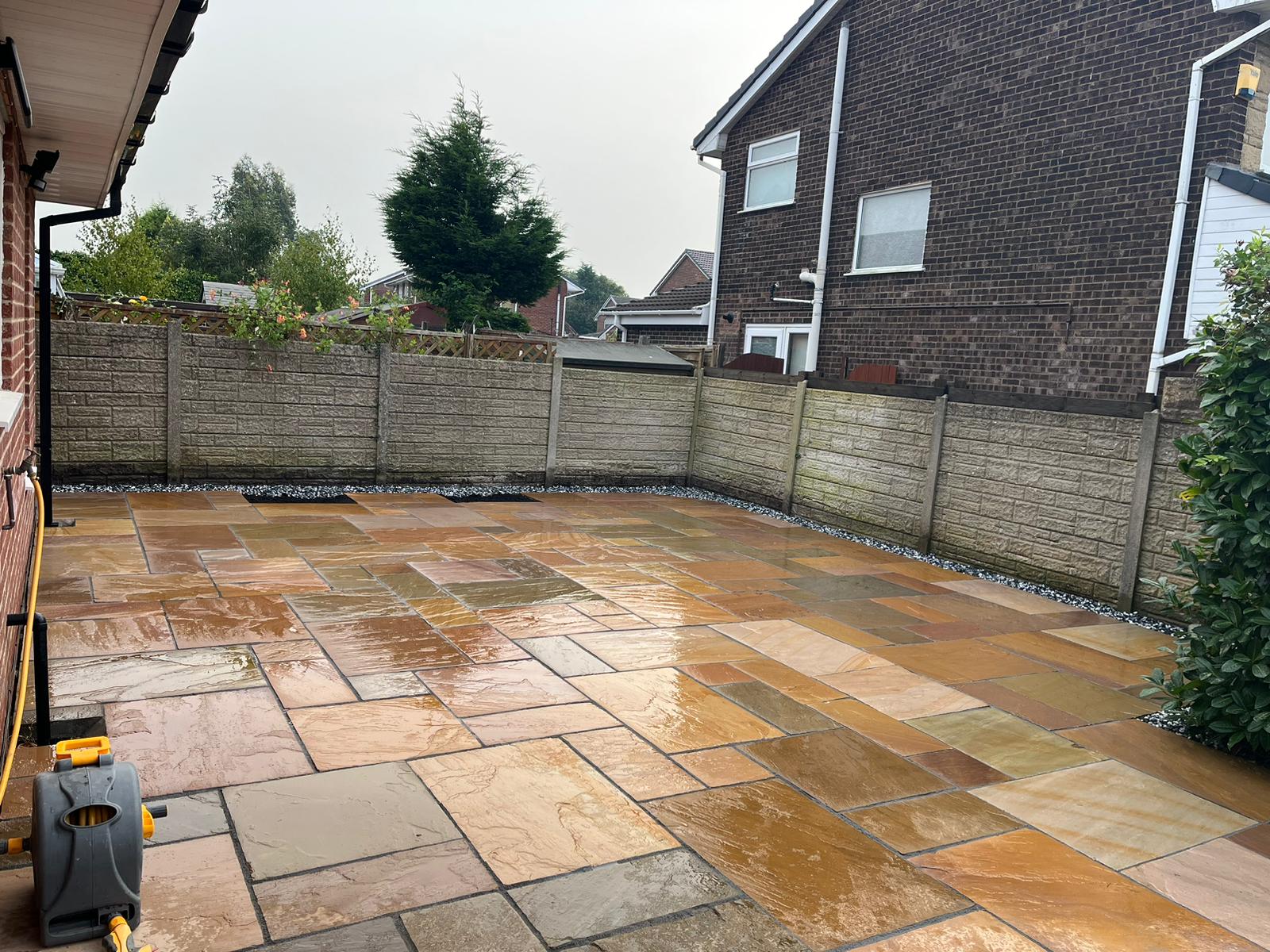 Sandstone Patio Renovation